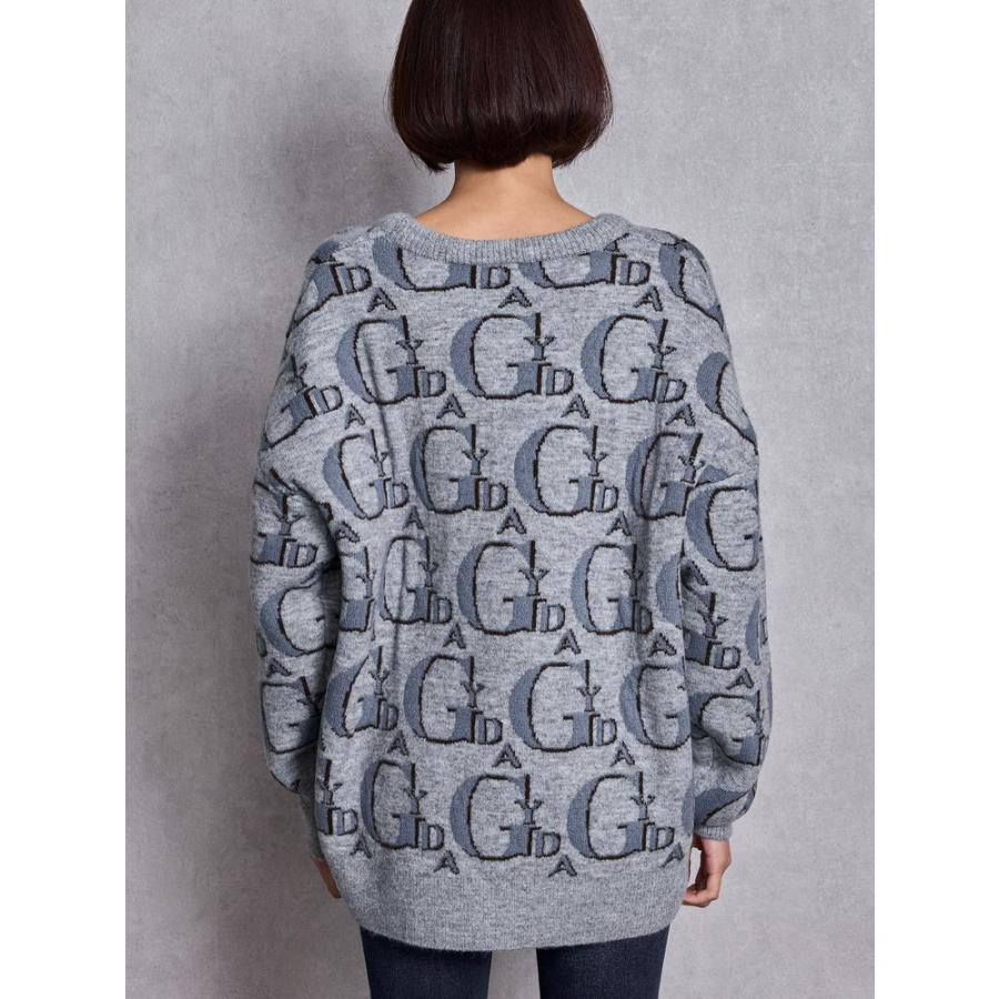 GYDA（ジェイダ） GYDA PATTERN ニットトップス 即日発送 : RAPTURE