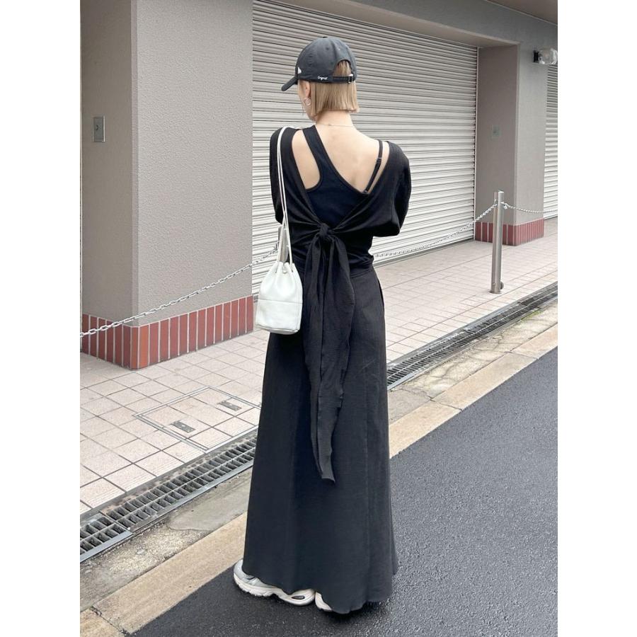 TODAYFUL 10%OFF UNGRID (アングリッド）バックリボンフレアワンピース