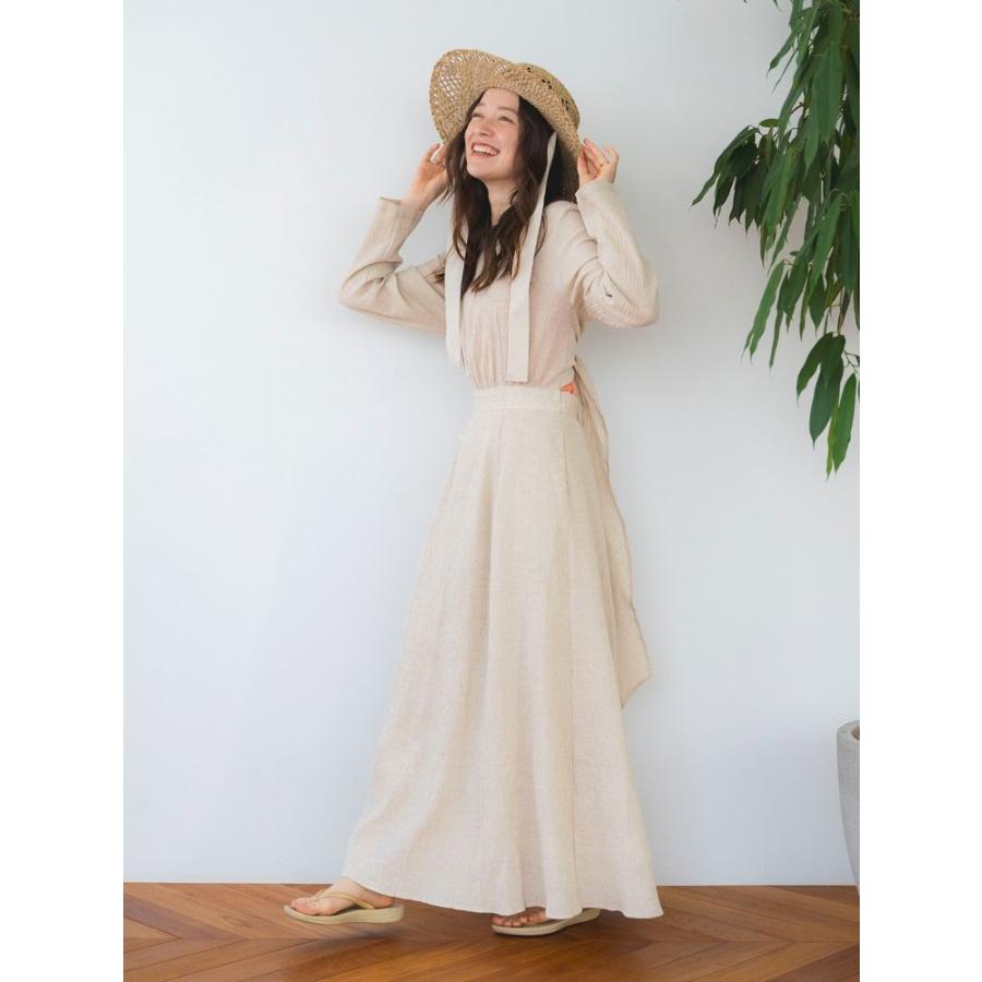 TODAYFUL 10%OFF UNGRID (アングリッド）バックリボンフレアワンピース