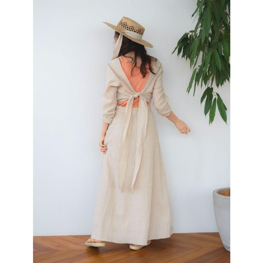 TODAYFUL 10%OFF UNGRID (アングリッド）バックリボンフレアワンピース