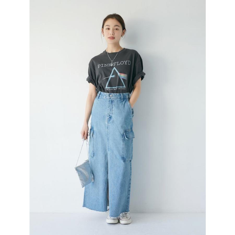 UMGRID (アングリッド）ワークデザインスリットデニムスカート 即日  