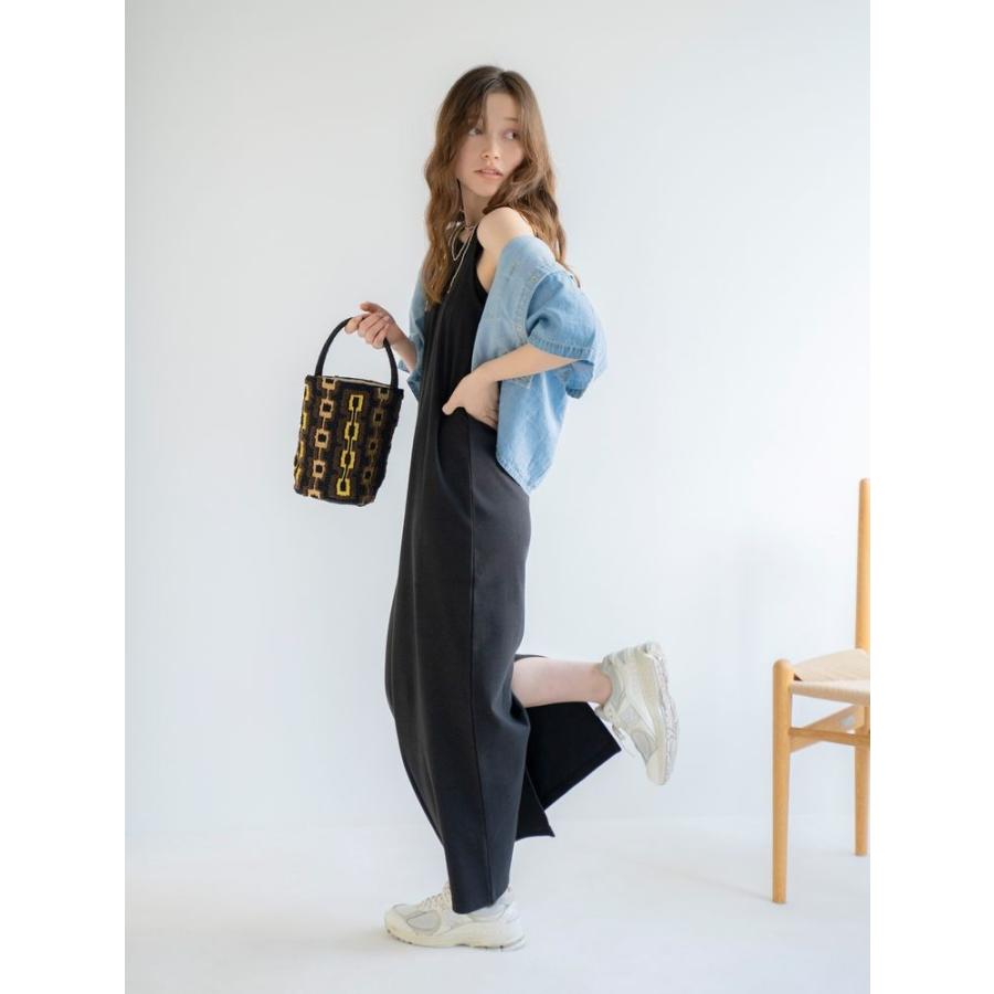 Ungrid（アングリッド） SALE デニムハーフスリーブショートシャツ