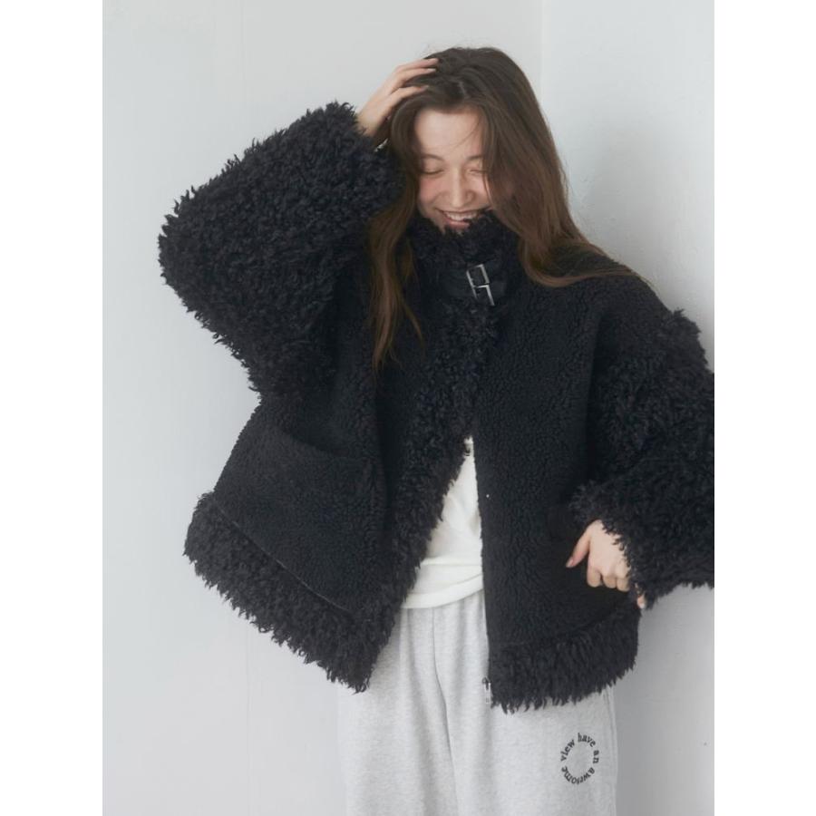 ungrid ボアコンビミリタリーブルゾン 新品未使用 Ungrid（アングリッド）の「ボアコンビミリタリーブルゾン