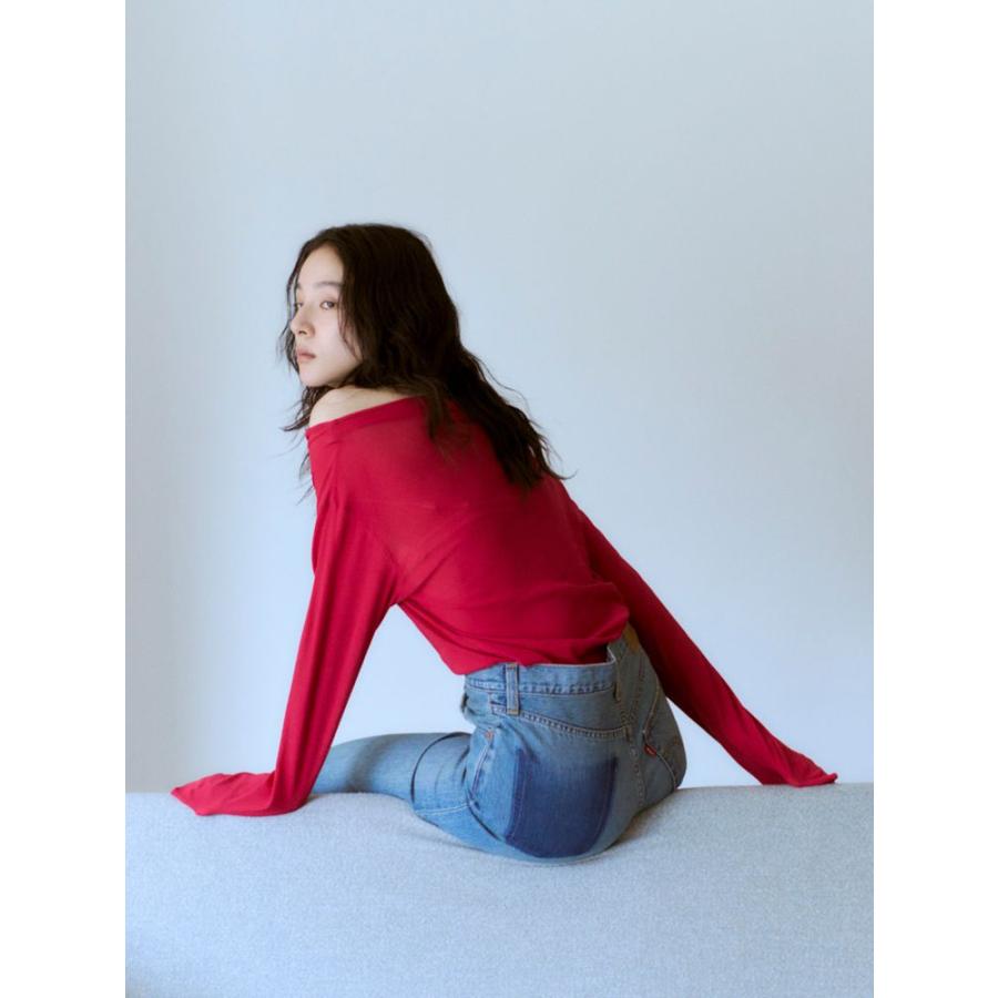 Ungrid（アングリッド） アングリット Levi's別注 RIBCAGE WIDE LEG