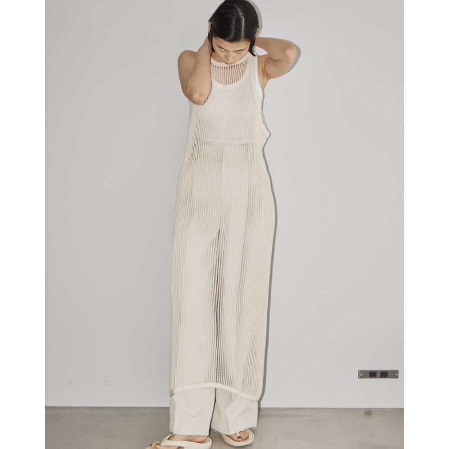 todayful＊Americansleeve mesh dress - 長袖・七分袖 