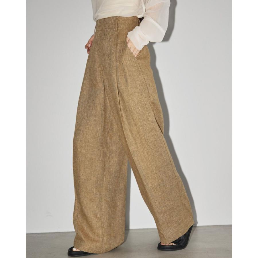 Tuck Linen Trousers TODAYFUL (トゥデイフル） :12310701:RAPTURE - 通販 - Yahoo!ショッピング