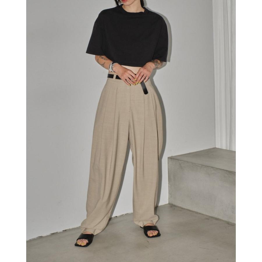 TODAYFUL (トゥデイフル)Highwaist Tuck Trousers 即日発送 TODAYFUL (トゥデイフル)Highwaist Tuck Trousers 即日発送