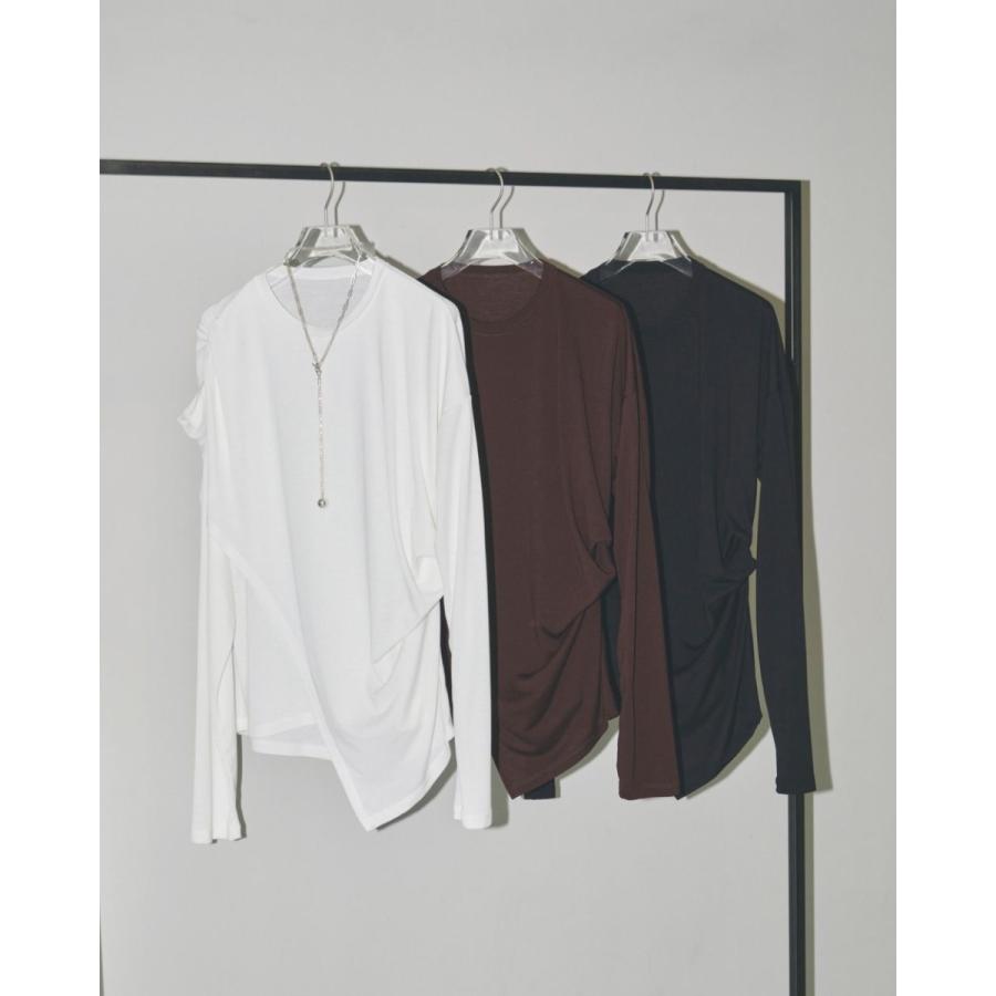 TODAYFUL - Asymmetry Drape Long todayfulロンT美品 TODAYFUL SALE 50%OFF 即日発送 (トゥデイフル）Asymmetry Drape Long