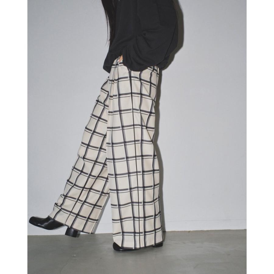 SALE TODAYFUL (トゥデイフル）Check Piping Pants 即日発送  