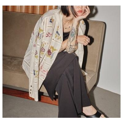 TODAYFUL (トゥデイフル）Embroidery Patchwork Shirts　8月発送｜rapture026｜04