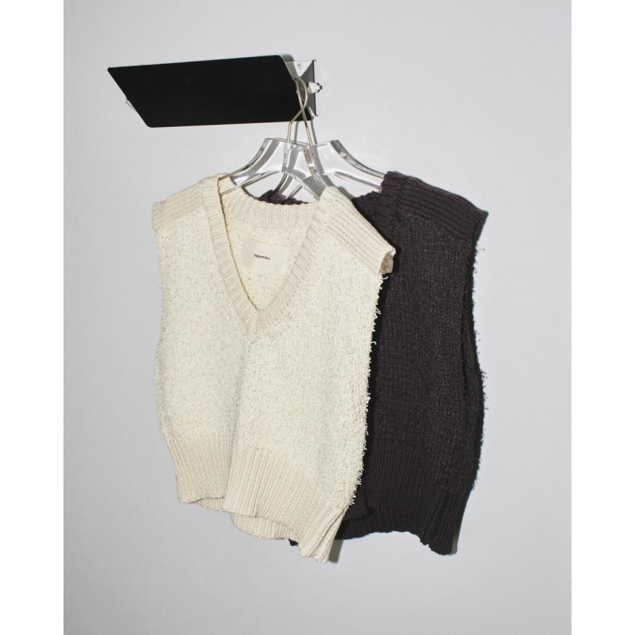 TODAYFUL (トゥデイフル）Mixyarn Compact Knitvest 即日発送