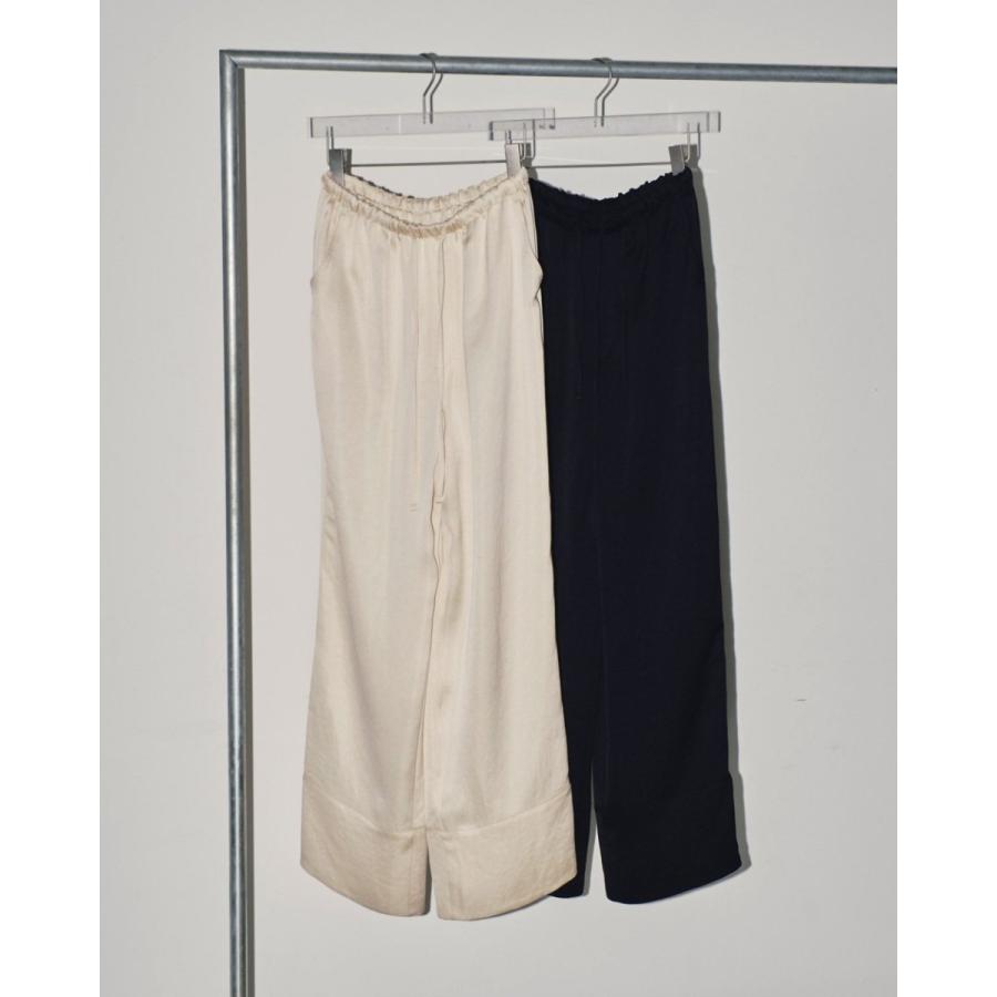 TODAYFUL (トゥデイフル）Satin Easy Pants 即日発送 : RAPTURE - 通販