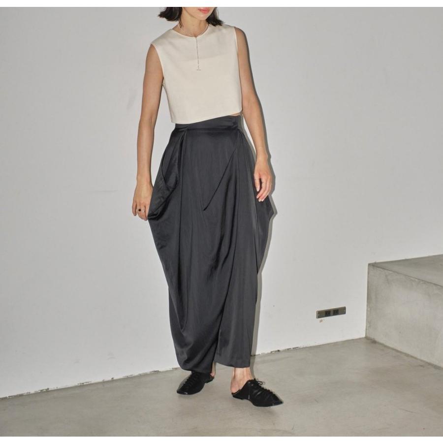 TODAYFUL TODAYFUL(トゥデイフル）Satin Drape Skirt 即日発送 