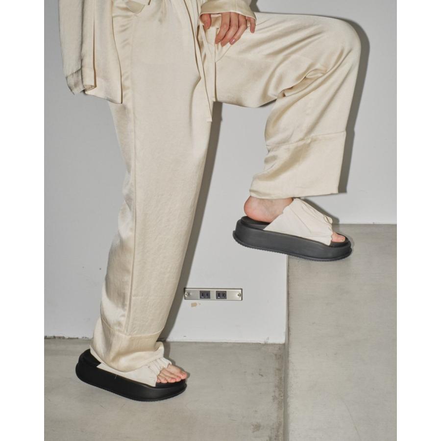 TODAYFUL (トゥデイフル）Gather Volume Sandals : RAPTURE - 通販 
