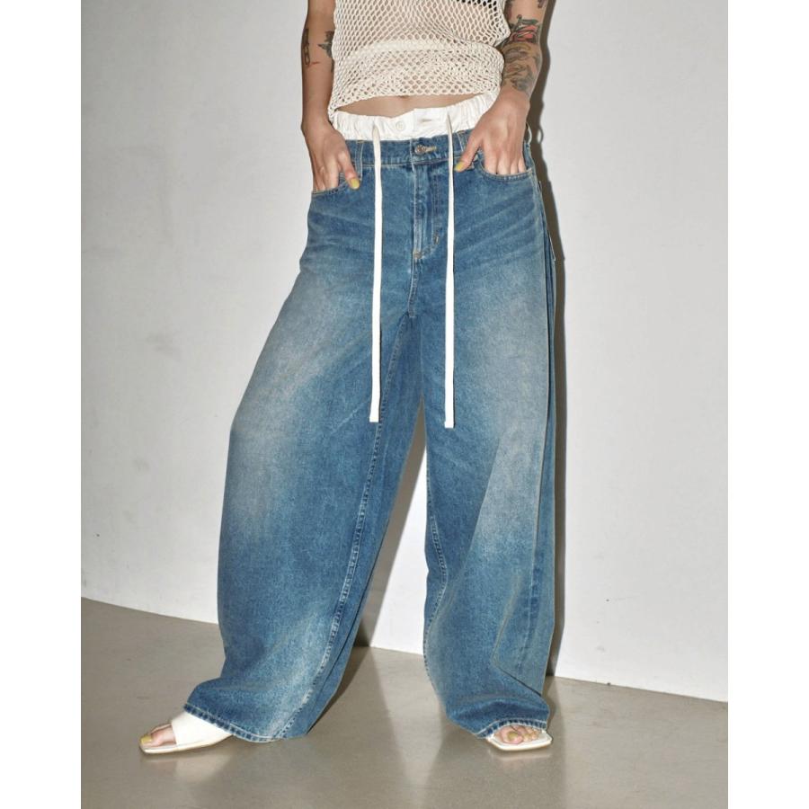 TODAYFUL (トゥデイフル)Layered Waist Denim 即日発送 TODAYFUL (トゥデイフル)Layered Waist Denim 即日発送
