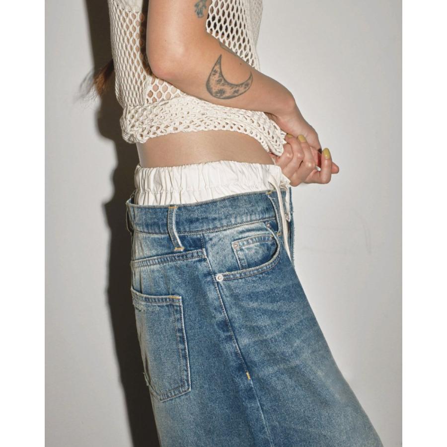 TODAYFUL (トゥデイフル)Layered Waist Denim 即日発送 TODAYFUL (トゥデイフル)Layered Waist Denim 即日発送
