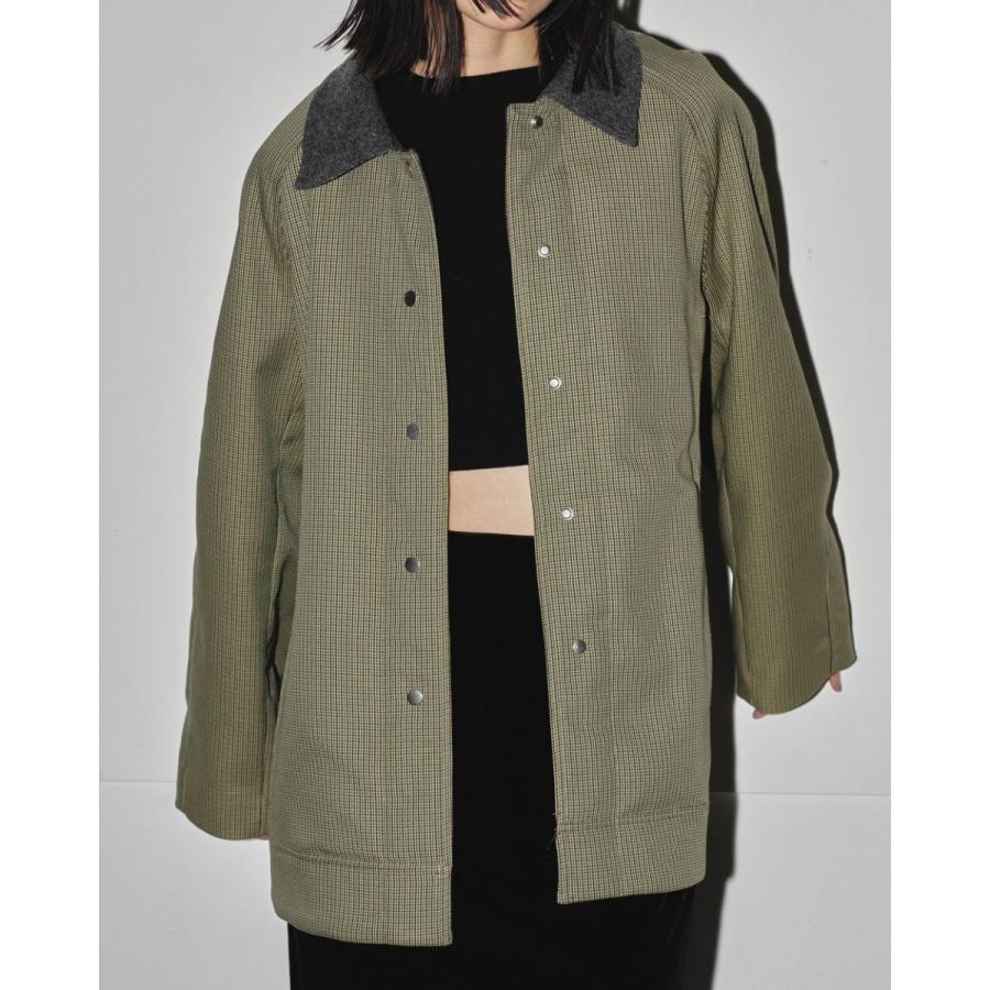 TODAYFUL (トゥデイフル）Houndstooth Raglan Jacket 即日発送