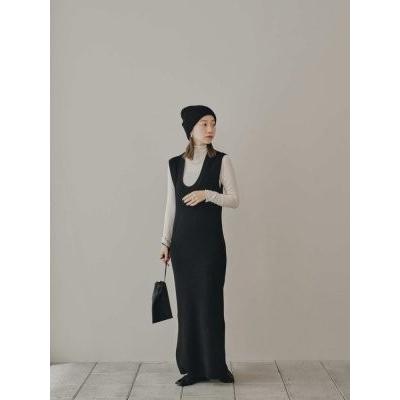 TODAYFUL (トゥデイフル) UNECK Knit Dress 即日発送 : RAPTURE - 通販