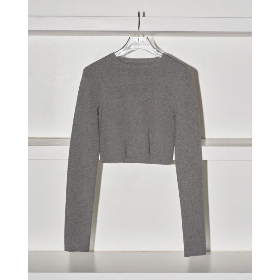 TODAYFUL (トゥデイフル）Cropped Smooth Knit 即日発送