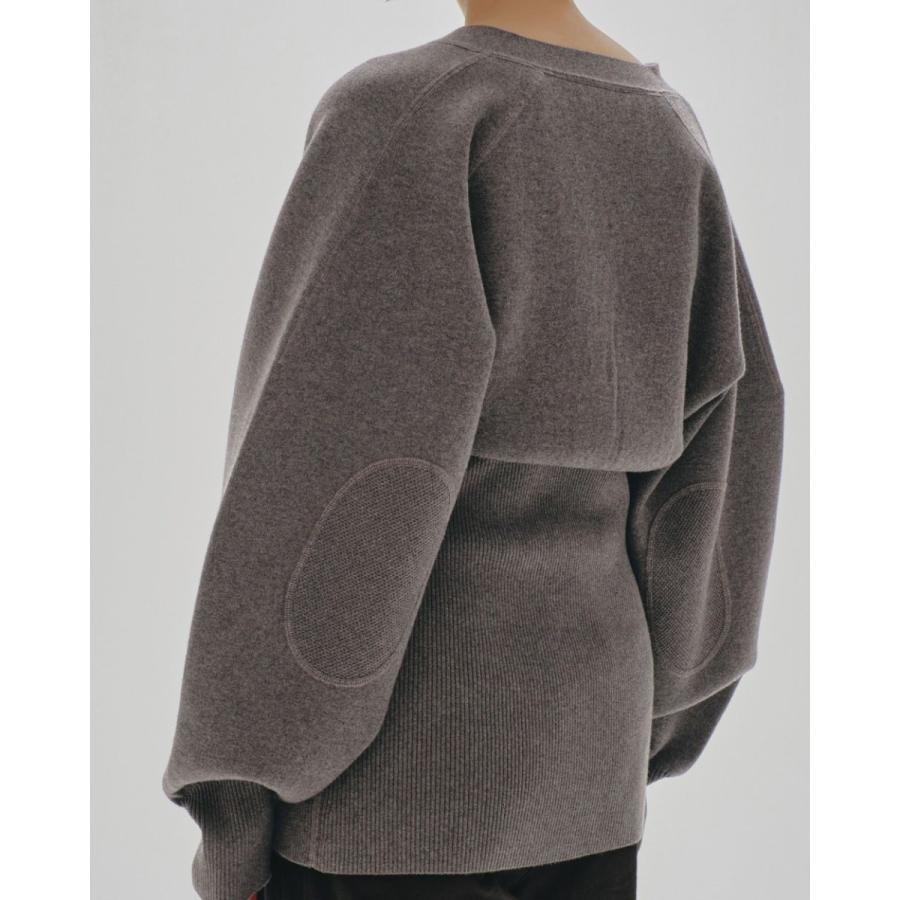 タグ有 TODAYFUL Waistshape Knit Cardiganグレー 中古・古着通販】TODAYFUL (トゥデイフル) Waistshape Knit Cardigan