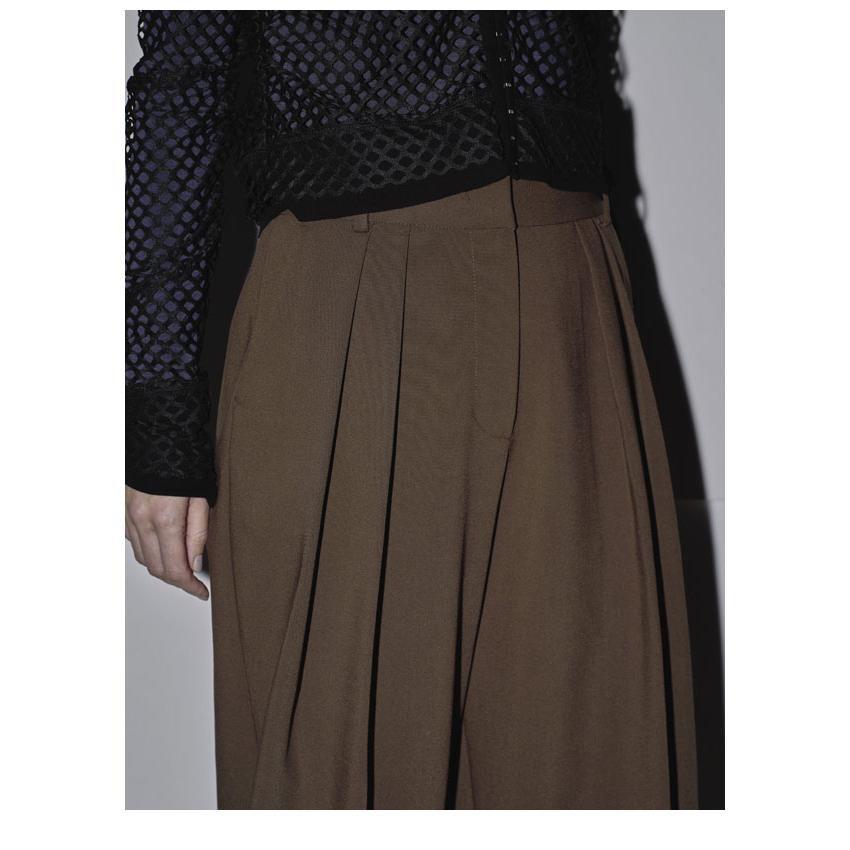 TODAYFUL トゥデイフル Bonding Wide Trousers 【2026年9月中旬納期