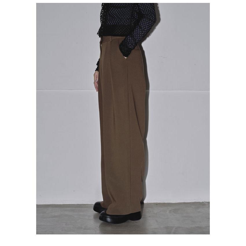 TODAYFUL トゥデイフル Bonding Wide Trousers 【2026年9月中旬納期