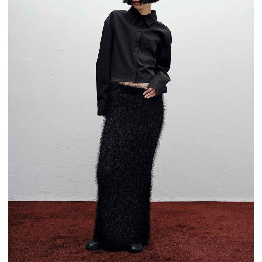 TODAYFUL SALE (トゥデイフル）Shaggy Knit Skirt 即日発送 : RAPTURE