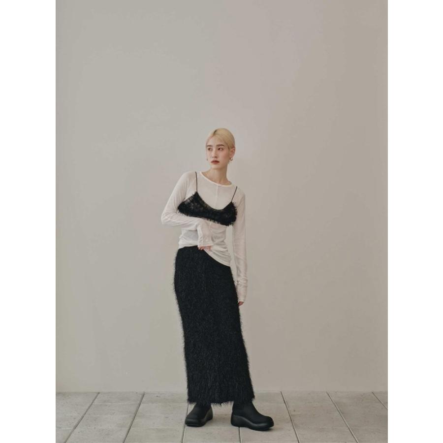 TODAYFUL【未使用に近い】Shaggy Knit Skirt セール】Shaggy Knit Skirt（スカート）｜TODAYFUL（トゥデイフル）の