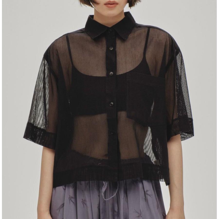 TODAYFUL SALE (トゥデイフル）Mesh Short Shirts 即納 : RAPTURE
