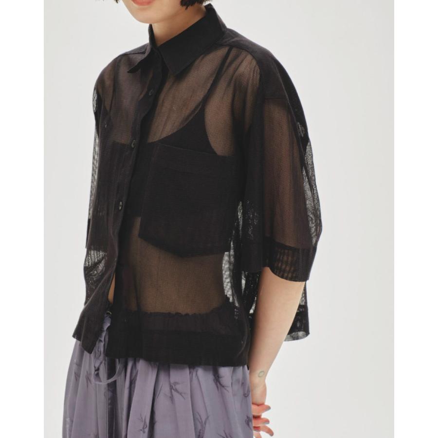 TODAYFUL SALE (トゥデイフル）Mesh Short Shirts 即納 : RAPTURE