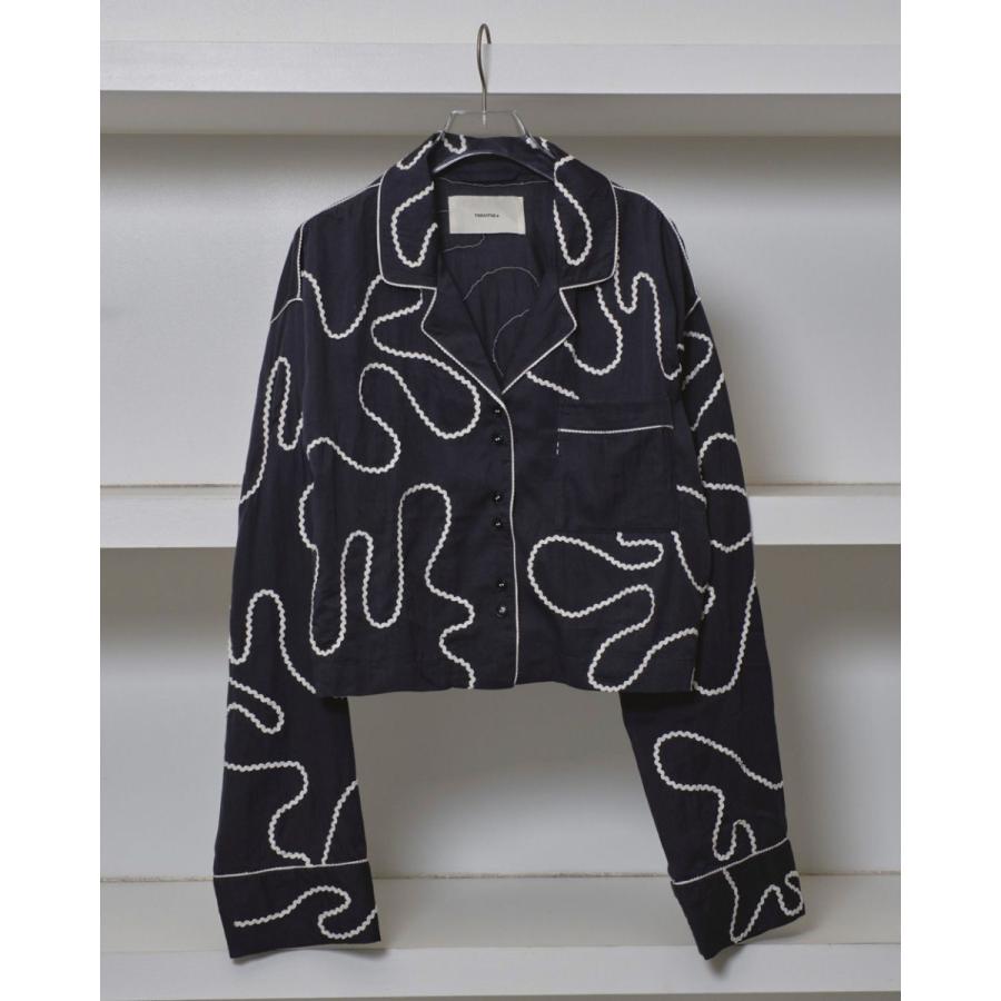 TODAYFUL SALE (トゥデイフル）Embroidery Pajamas Shirts 即日