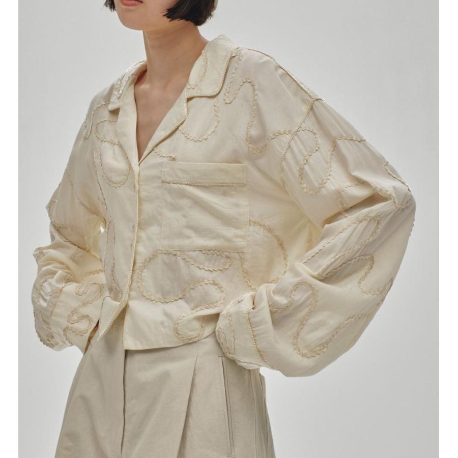 TODAYFUL SALE (トゥデイフル）Embroidery Pajamas Shirts 即日発送