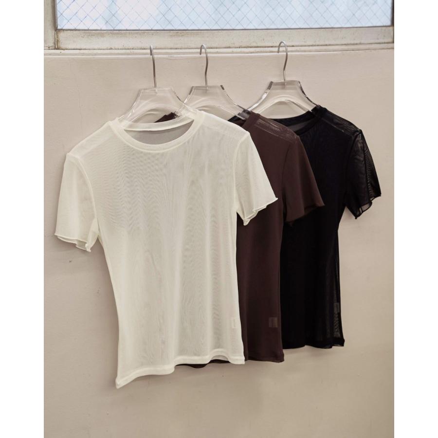 TODAYFUL トゥデイフル Soft Mesh T-shirts 即納 : RAPTURE - 通販