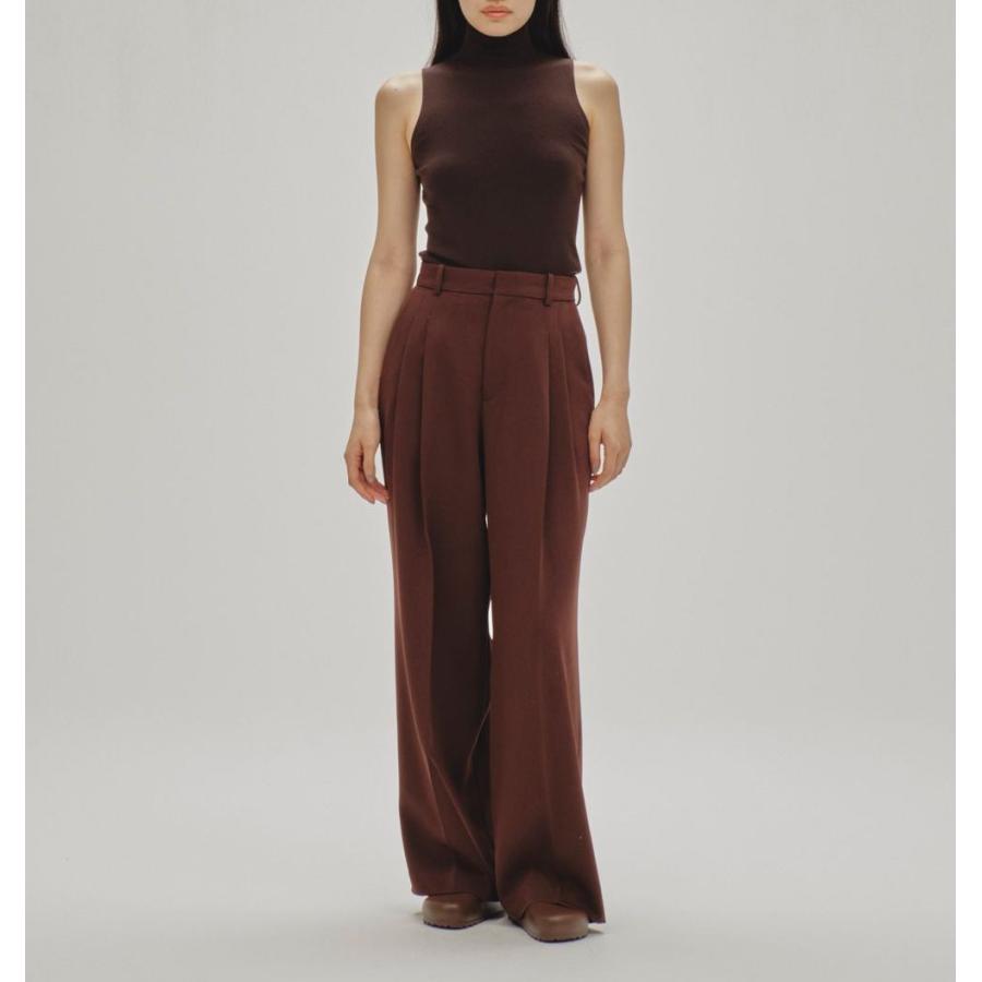 TODAYFUL Tuck Wide Trousers ブラック36 Tuck Wide Trousers（その他パンツ）｜TODAYFUL（トゥデイフル