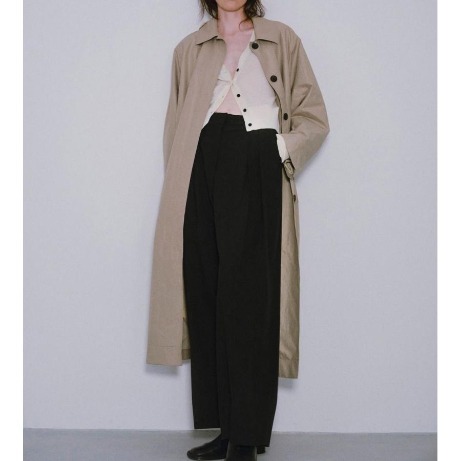 TODAYFUL (トゥデイフル）Twill Wide Trousers 即日発送 : RAPTURE