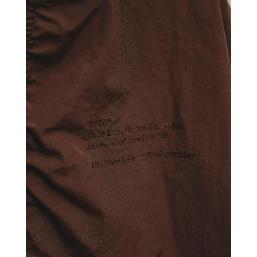 【本日のみ割引】todayful Useful zip blouzon ブラウン TODAYFUL Useful Zip Blouzon（ナイロンジャケット）｜BOICE FROM