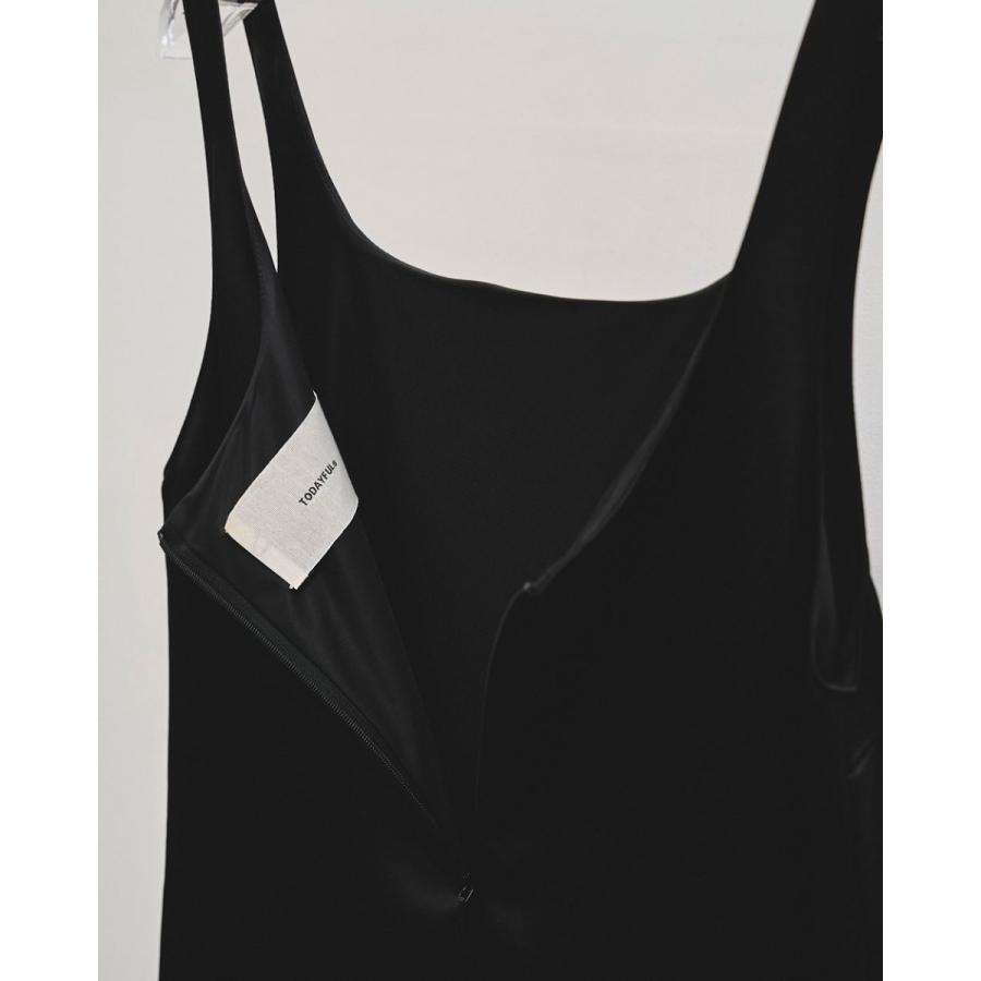 TODAYFUL トゥデイフル Squareneck Satin Dress 即納 : RAPTURE - 通販