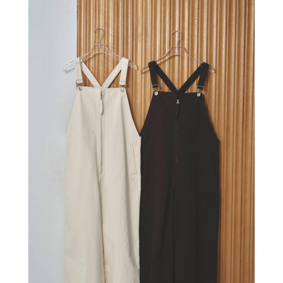 TODAYFUL トゥデイフル Frontzip Twill Salopette 即納 : RAPTURE