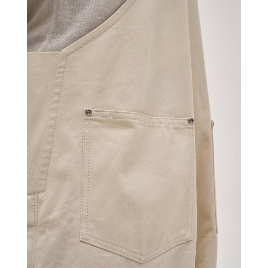 TODAYFUL トゥデイフル Frontzip Twill Salopette 即納 : RAPTURE
