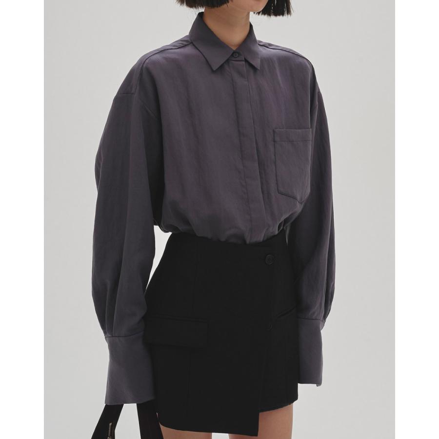 トップス TODAYFUL Sliky Pocket Shirts TODAYFUL/トゥデイフル】Sliky Pocket Shirts/シルキーポケットシャツ