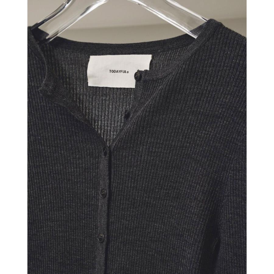 TODAYFUL (トゥデイフル）Silkwool Knit Cardigan 即日発送