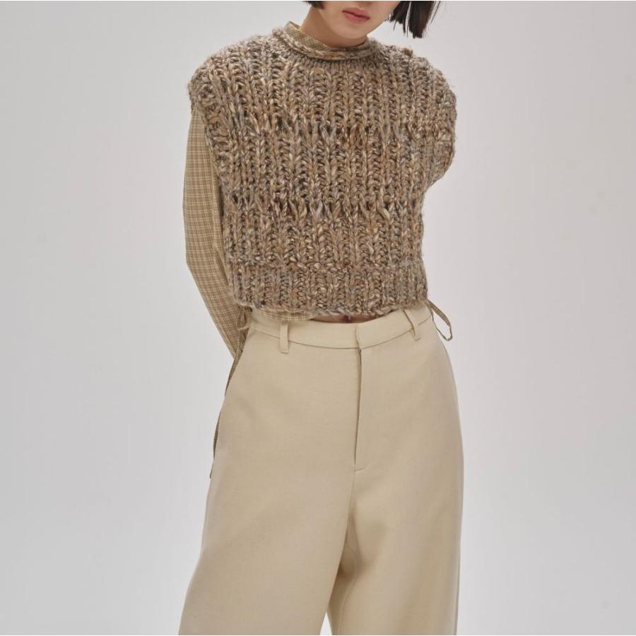 TODAYFUL トゥデイフル Mix Handknit Vest 即日発送 : RAPTURE - 通販