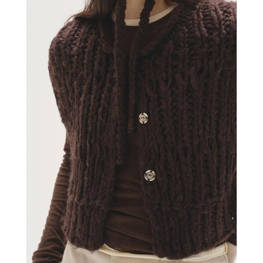 TODAYFUL トゥデイフル Mix Handknit Vest 即日発送 SALE : RAPTURE