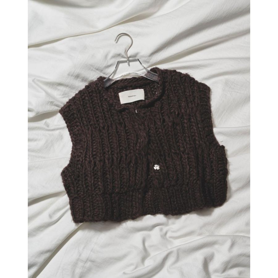 TODAYFUL トゥデイフル Mix Handknit Vest 即日発送 SALE : RAPTURE