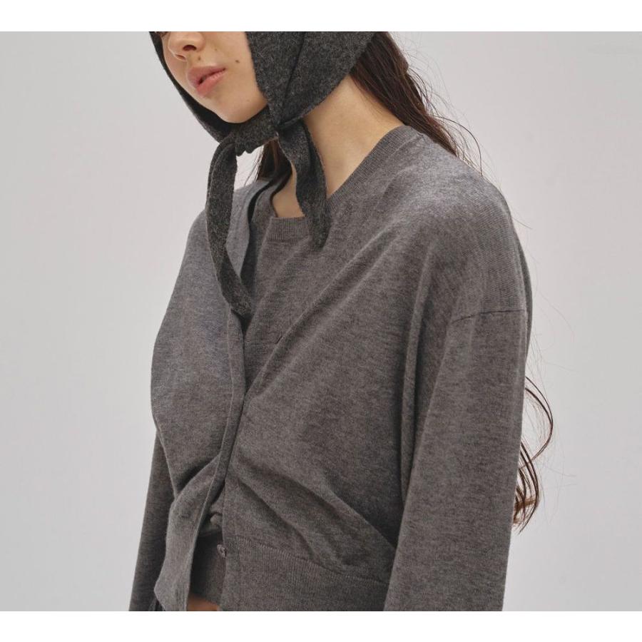 TODAYFUL2set Useful Knit ダークブラウン TODAYFUL2set Useful Knit ダークブラウン TODAYFUL(トゥデイフル