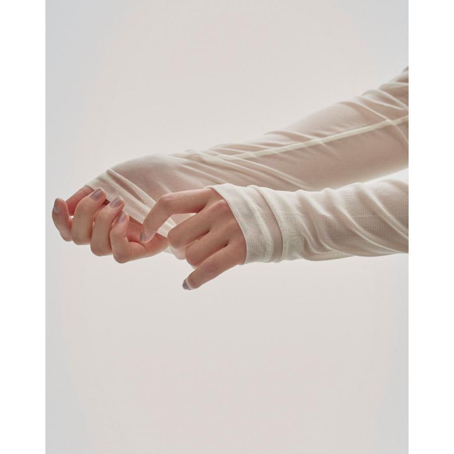 TODAYFUL トゥデイフル Asymmetry Mesh Tops 即日発送 : RAPTURE