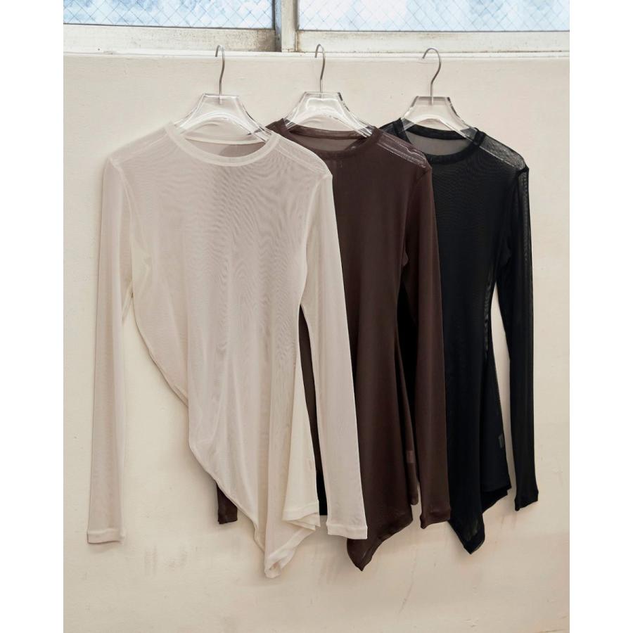 新品 TODAYFUL Asymmetry Mesh Tops TODAYFUL トゥデイフル Asymmetry Mesh Tops 即日発送 : RAPTURE