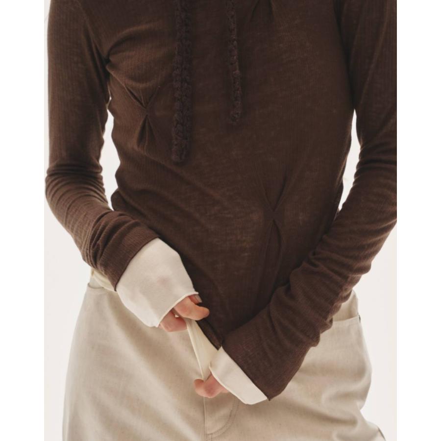 TODAYFUL トゥデイフル Tuck Layered Long T-shirts 即日発送