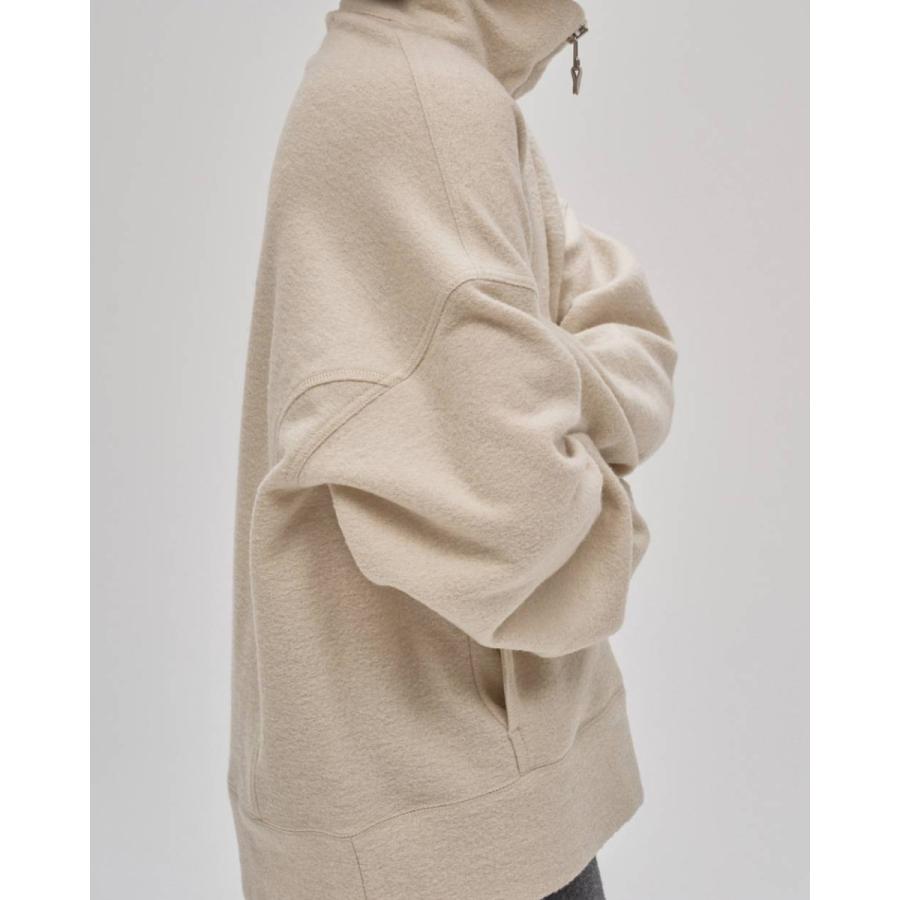 ウールジャージープルオーバー todayful TODAYFUL 「Wool Jersey Pullover」 size F color black 表情のある