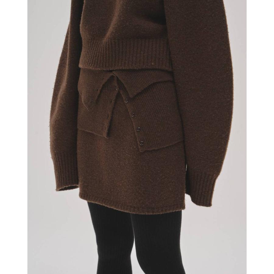 TODAYFUL トゥデイフル Layered Knit Skirt 即日発送 : RAPTURE - 通販